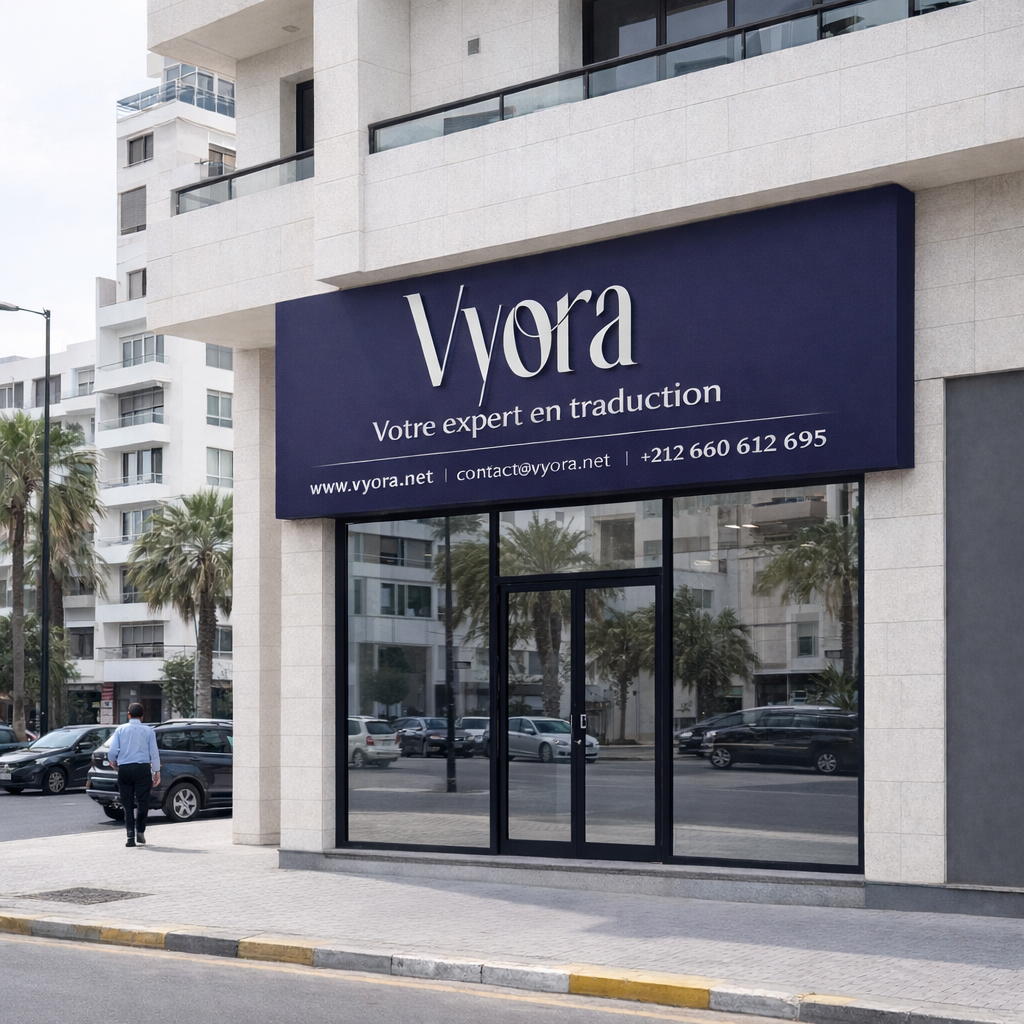 vyora agence de traduction Rabat